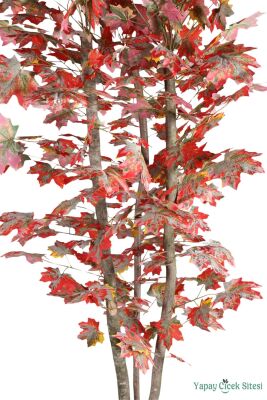 3 Gövdeli Yapay Akçaağaç Ağacı 216 cm - 3