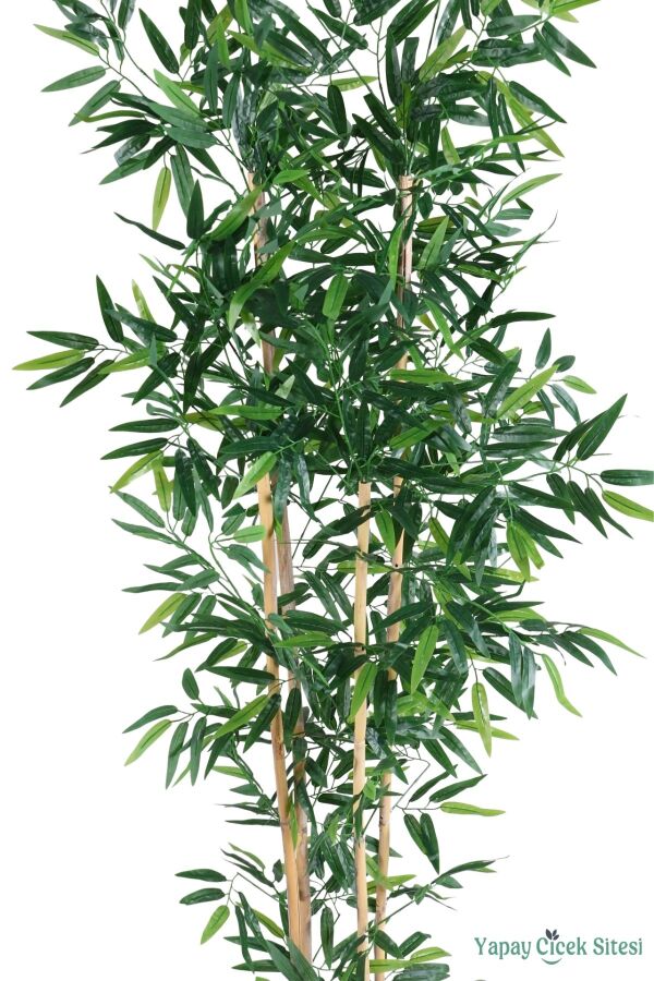 Yapay Bambu Ağacı 170 cm (Siyah Saksılı) - 2