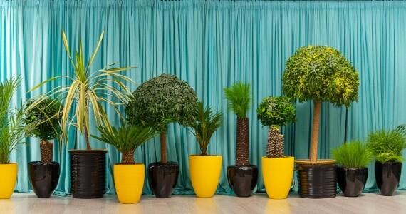 Yapay Ağaçlarla Dekorasyon Fikirleri 