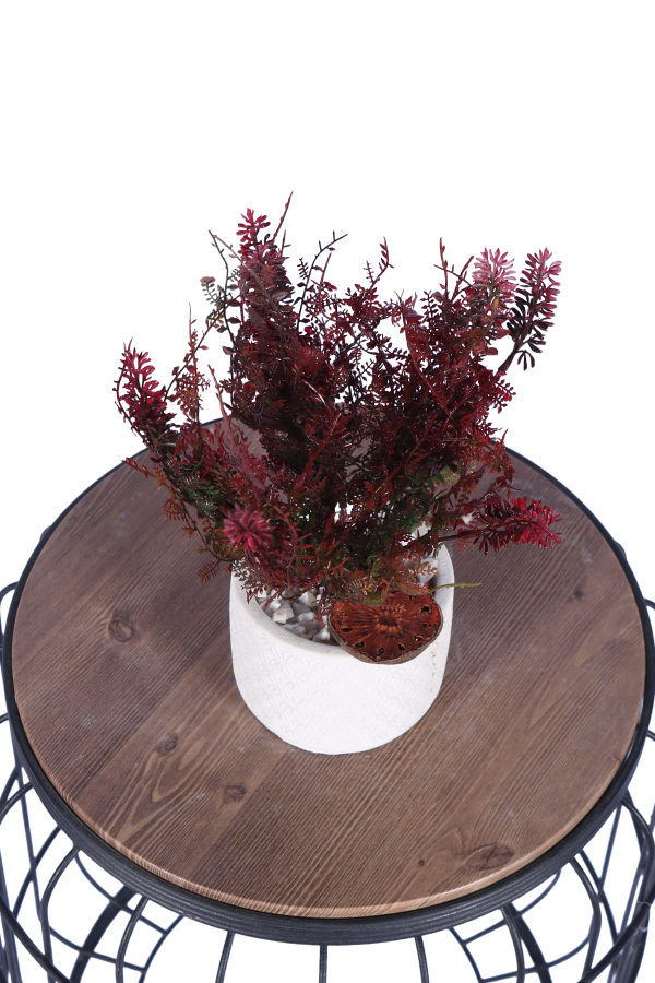 Beton Saksıda Yapay Bitkili Tanzimler Model 14 - 3