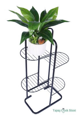 Beton Saksıda Yapay Bitkili Tanzimler Model 18 - 2