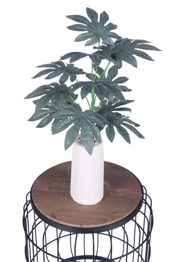 Beton Saksıda Yapay Bitkili Tanzimler Model 22 - 1