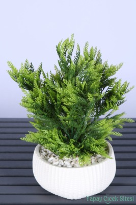 Beton Saksıda Yapay Bitkili Tanzimler Model 25 - 3