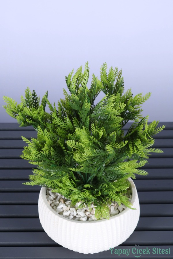 Beton Saksıda Yapay Bitkili Tanzimler Model 25 - 4