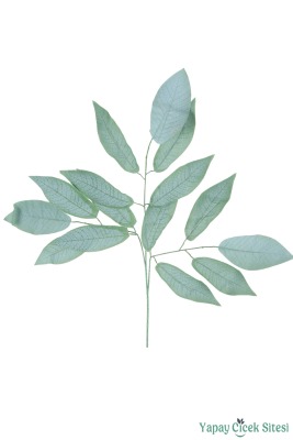 Ceviz Ağacı Dalı 15 Yapraklı 70 Cm 12 Adet Kapalı Yeşil - 2