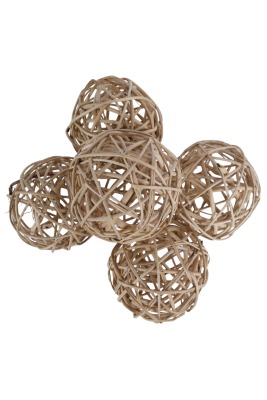 Dekoratif Lata Ball Yılbaşı Süs Topu 5 Adet 10 cm - Yapay Çiçek Sitesi