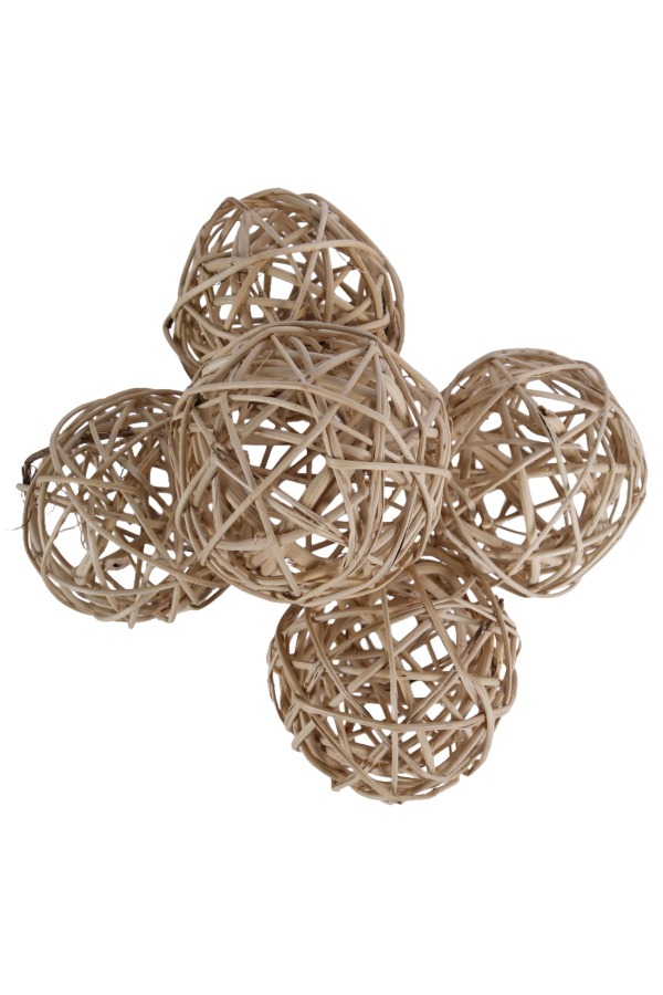 Dekoratif Lata Ball Yılbaşı Süs Topu 5 Adet 10 cm - 1