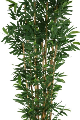 Gri Fiber Saksıda Yapay Bambu Ağacı 305 cm - 3