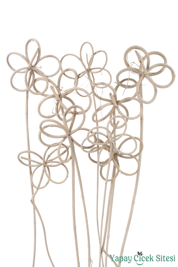 Kuru Çiçek Lata Kalın Ay Çiçeği 45 Cm 9lu - 1