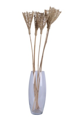 Kuru Çiçek Rattan Koni 60 Cm 5li - Yapay Çiçek Sitesi