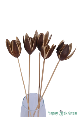 Kuru Çiçek Tropic Lily 50 Cm 5li - Yapay Çiçek Sitesi