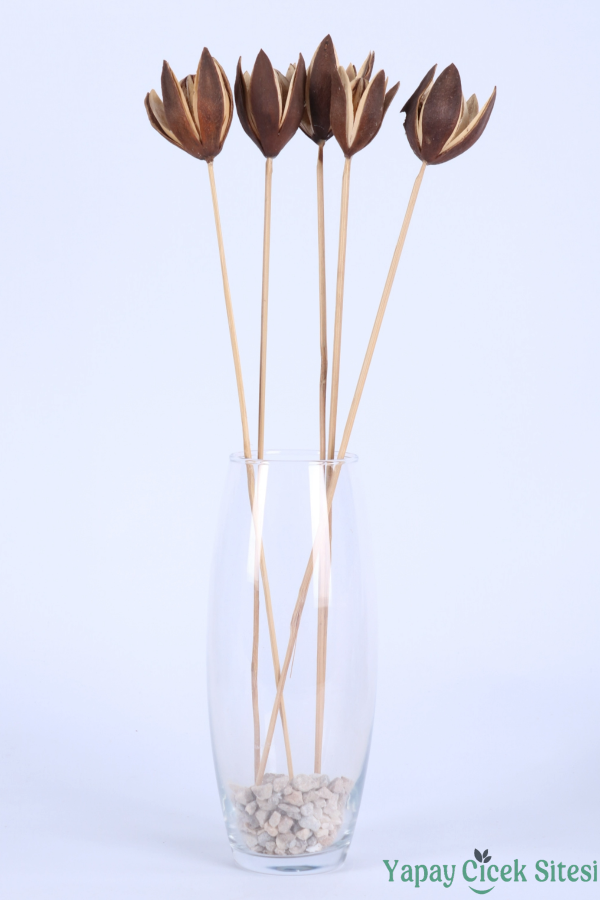 Kuru Çiçek Tropic Lily 50 Cm 5li - 2