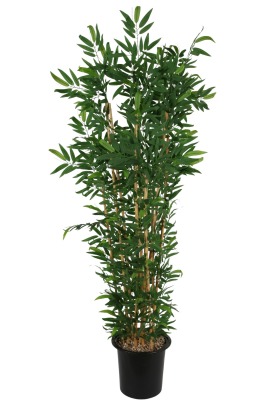 Plastik Saksıda10 Dallı Yapay Bambu Ağacı 230 cm - Yapay Çiçek Sitesi