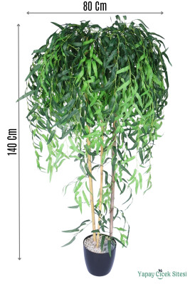 Yapay Dekoratif Sarkan Söğüt Ağacı 140 cm - Yapay Çiçek Sitesi