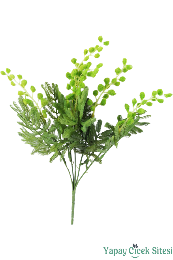 Yapay Akasya (Mimosa) Yeşillik Demeti 5 dal - 1