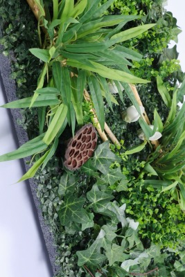 Yapay Bitkili Duvar Paneli 50x100 cm Model 7 - 4