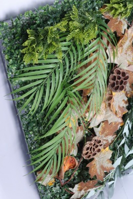 Yapay Bitkili Duvar Paneli 50x50 cm Model 1 - 4