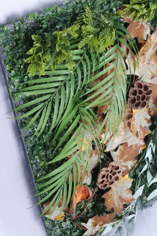 Yapay Bitkili Duvar Paneli 50x50 cm Model 1 - 4