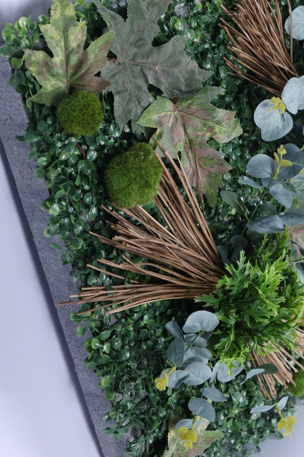 Yapay Bitkili Duvar Paneli 50x50 cm Model 3 - 3