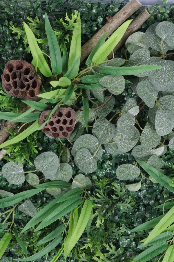 Yapay Bitkili Duvar Paneli 50x50 cm Model 5 - 2