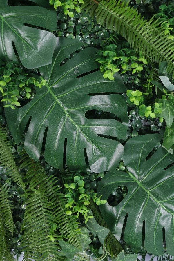 Yapay Bitkili Duvar Paneli 50x50 cm Model 7 - 2