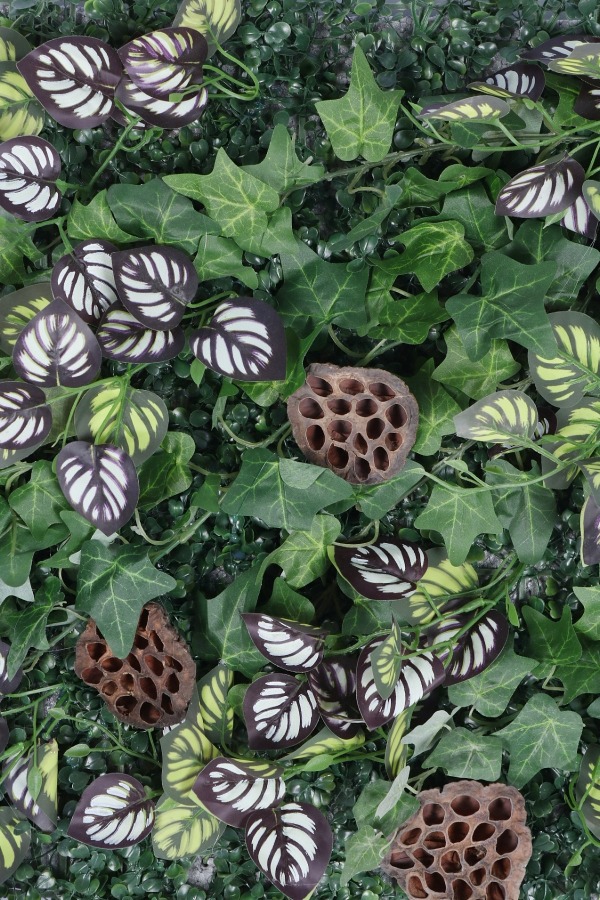 Yapay Bitkili Duvar Paneli 50x50 cm Model 8 - 2