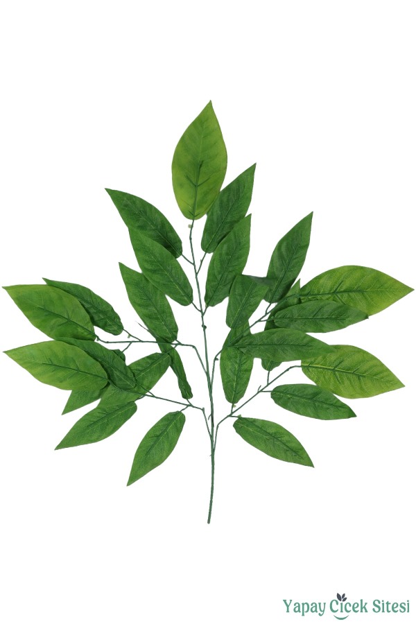 Yapay Ceviz Ağacı Dalı 65 Cm 12 Adet Yeşil - 2