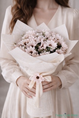  Yapay Kız İsteme Çiçeği Özel Gün Buketi Model 13 - Yapay Çiçek Sitesi