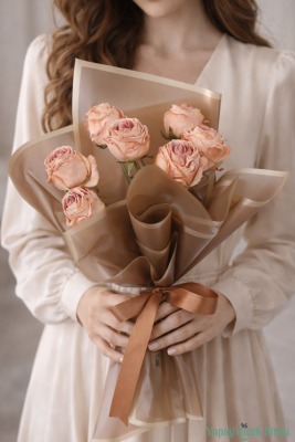 Yapay Kız İsteme Çiçeği Özel Gün Buketi Model 14 - Yapay Çiçek Sitesi