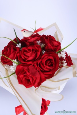 Yapay Kız İsteme Çiçeği Özel Gün Buketi Model 17 - 4