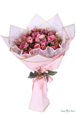 Yapay Kız İsteme Çiçeği Özel Gün Buketi Model 20 - 2