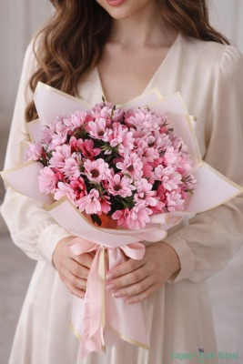 Yapay Kız İsteme Çiçeği Özel Gün Buketi Model 9 - Yapay Çiçek Sitesi