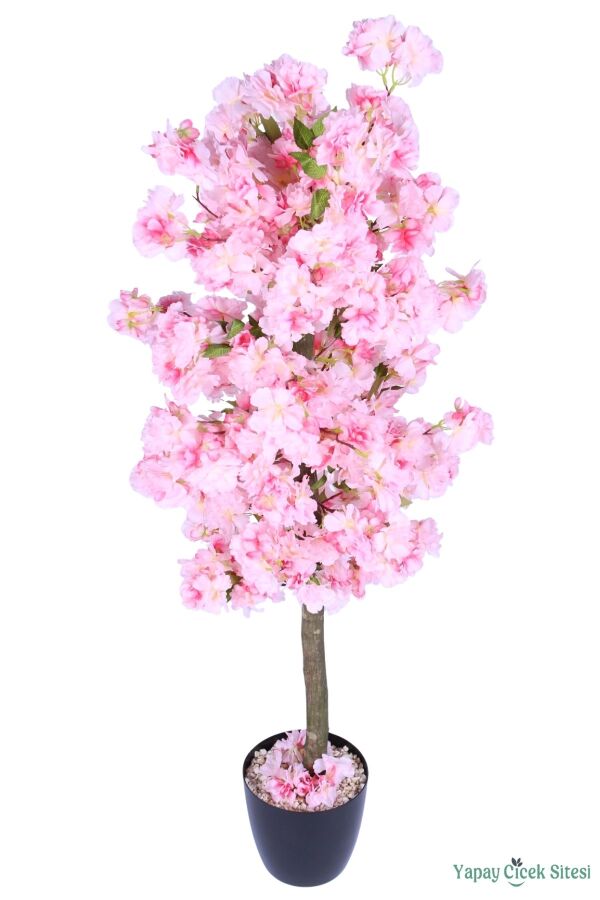 Yapay Premium Bahar Dalı Ağacı 125 Cm Pembe - 2